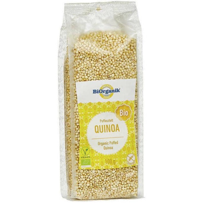Quinoa expandata bio 100g Biorganik Quinoa expandata bio 100g Biorganik